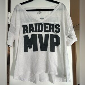 Victoria’s Secret PINK NFL Raiders MVP shirt
